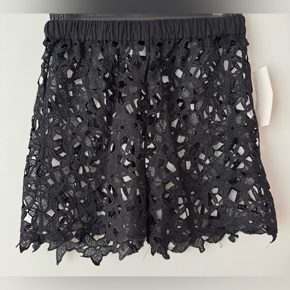 Dreamers Black Lace Detail Garment